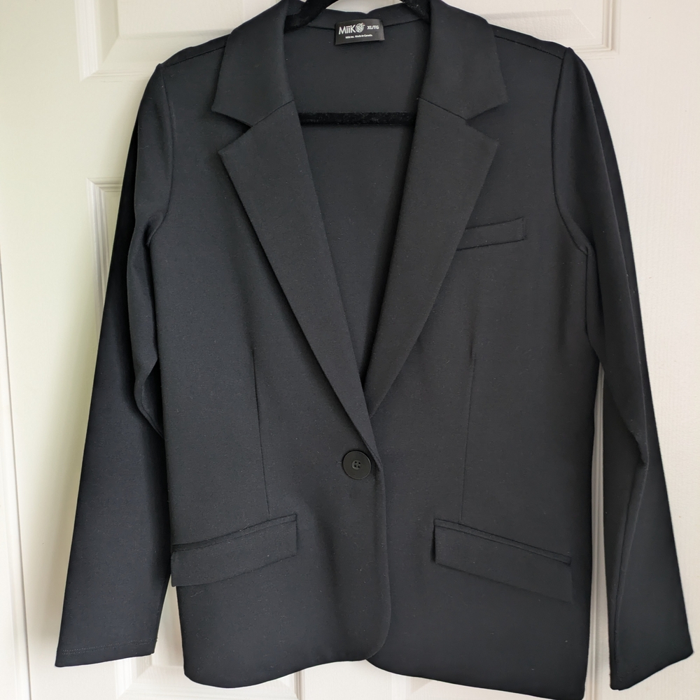 Miik NEW Sienna Blazer Black XL